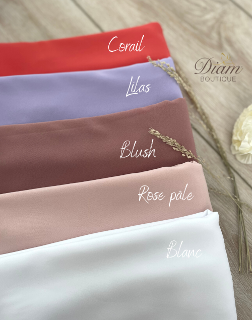 HIJAB À NOUER EN SOIE DE MEDINE