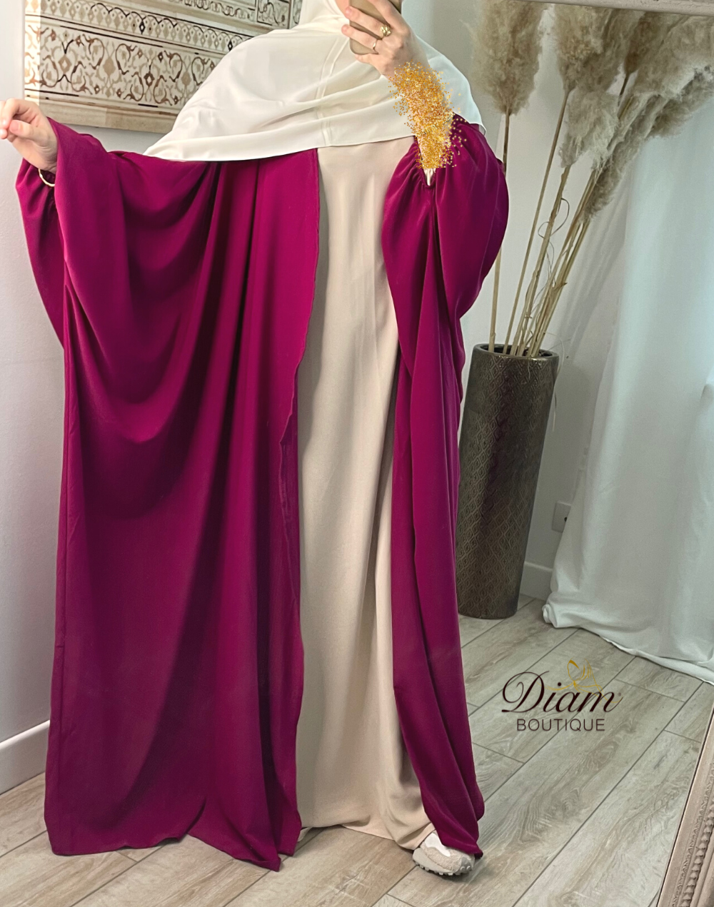 KIMONO FARACHA MAGENTA