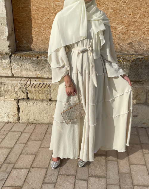 ABAYA NEHA BEIGE