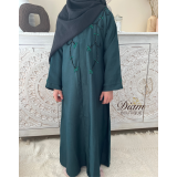 ABAYA ENFANT ANFAL VERTE