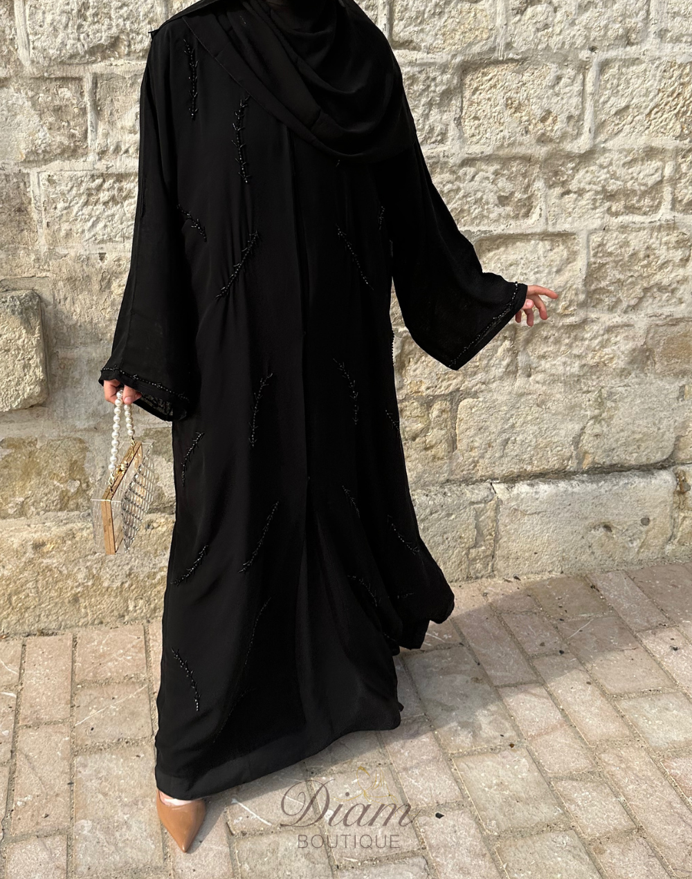 ABAYA RICHA NOIRE