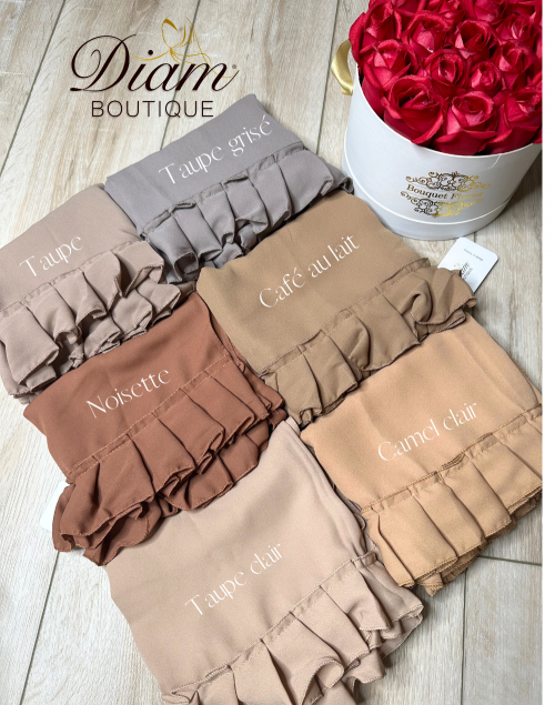 HIJAB FROUFROU QUEEN CREPE