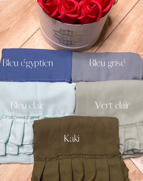 HIJAB FROUFROU QUEEN CREPE