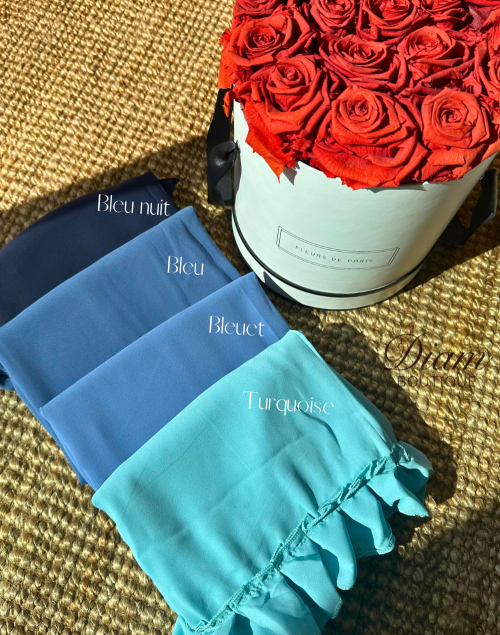 HIJAB FROUFROU CRÊPE LUXE SEDEF