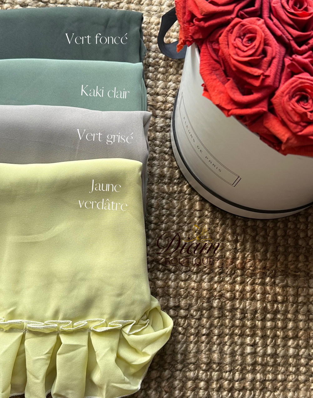 HIJAB FROUFROU CRÊPE LUXE SEDEF