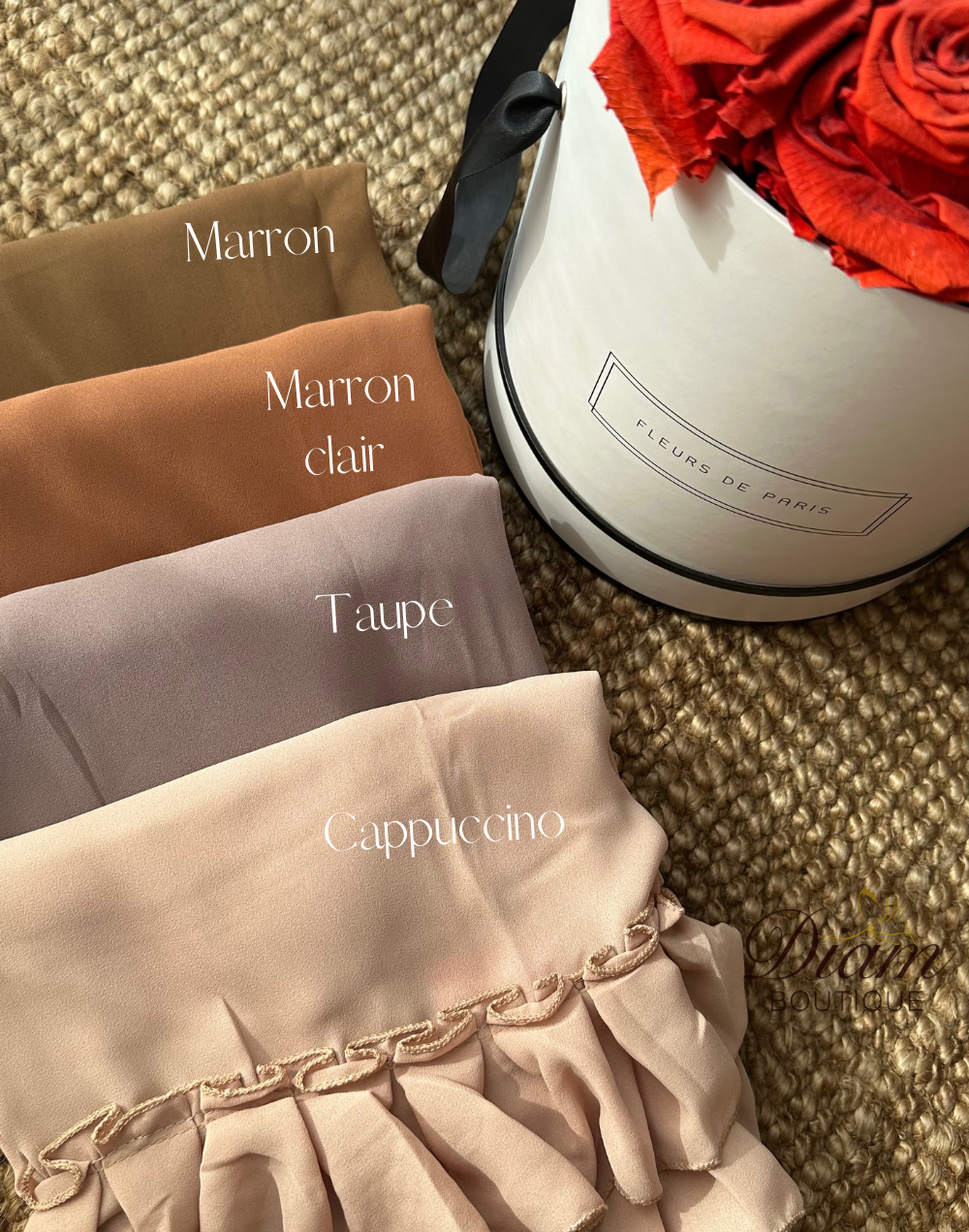 HIJAB FROUFROU CRÊPE LUXE SEDEF