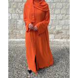 ABAYA AMI ORANGE