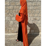 ABAYA AMI ORANGE