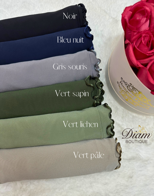 HIJAB SANDY ONDULÉS (Jersey luxe premium)