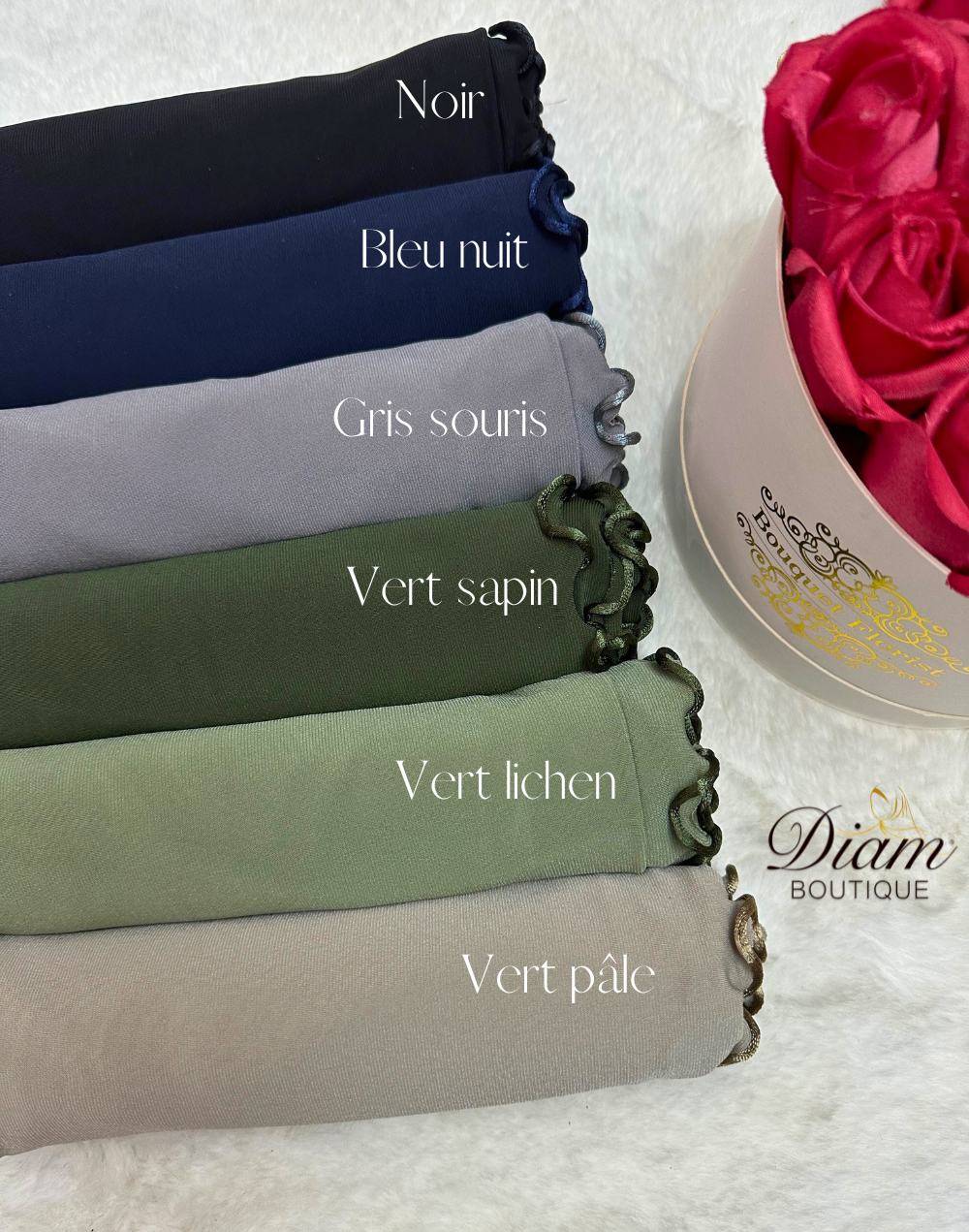 HIJAB SANDY ONDULÉS (Jersey luxe premium)