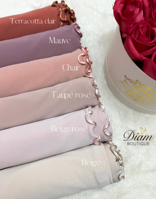 HIJAB SANDY ONDULÉS (Jersey luxe premium)