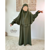 ABAYA ENFANT & KHIMAR À FROUFROU