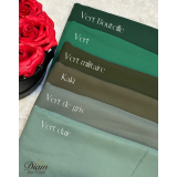 Hijab Châle Crêpe Luxe ( mousseline opaque)