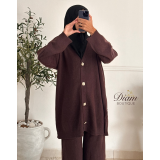 ENSEMBLE GILET + PANTALON LAINE