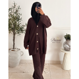 ENSEMBLE GILET + PANTALON LAINE