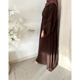 Abaya Kimono avec sous abaya et ceinture
