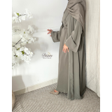 Abaya Kimono avec sous abaya et ceinture