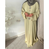 Abaya style caftan femme – Fluide et élégante pour soirées et occasions habillées