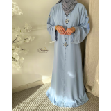 Abaya style caftan femme – Fluide et élégante pour soirées et occasions habillées
