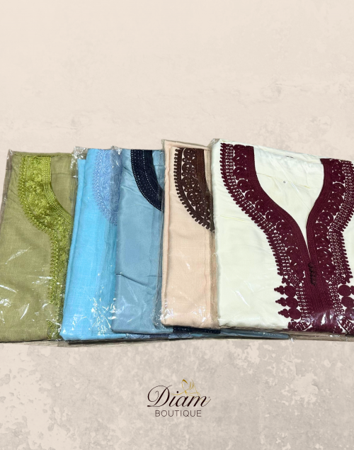 Gandoura fabriquée au Maroc – Élégante et Traditionnelle