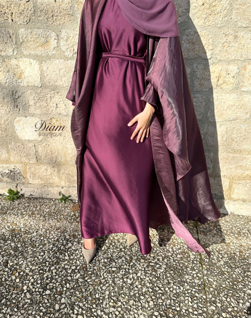 SET ABAYA ORGANZA