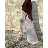 Ensemble Sous Abaya Drapée & Kimono Oversize