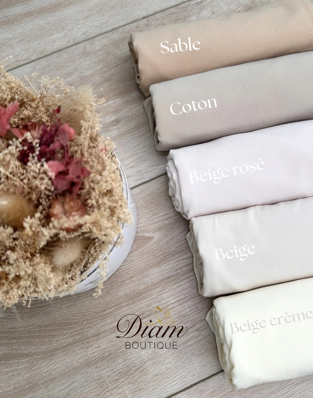 Hijab Jersey Air Plume – Hijab léger, fluide et 100 % opaque femme