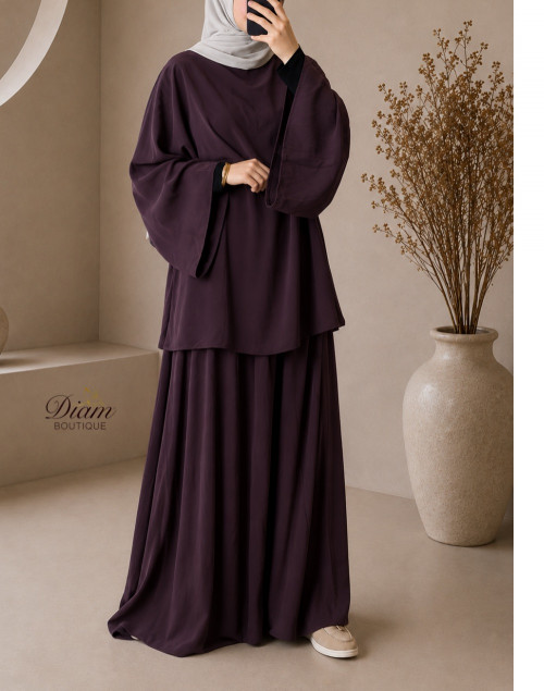 ENSEMBLE JUPE PRUNE