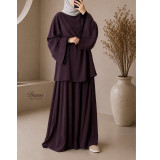 ENSEMBLE JUPE PRUNE