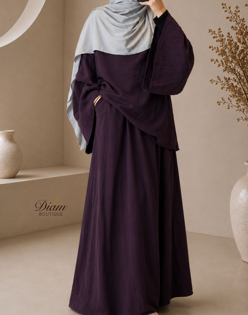 ENSEMBLE JUPE PRUNE