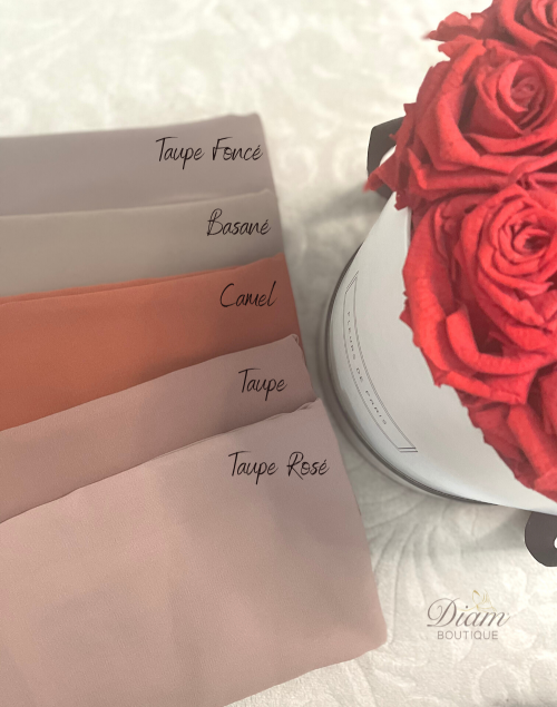 HIJAB À NOUER EN SOIE DE MEDINE