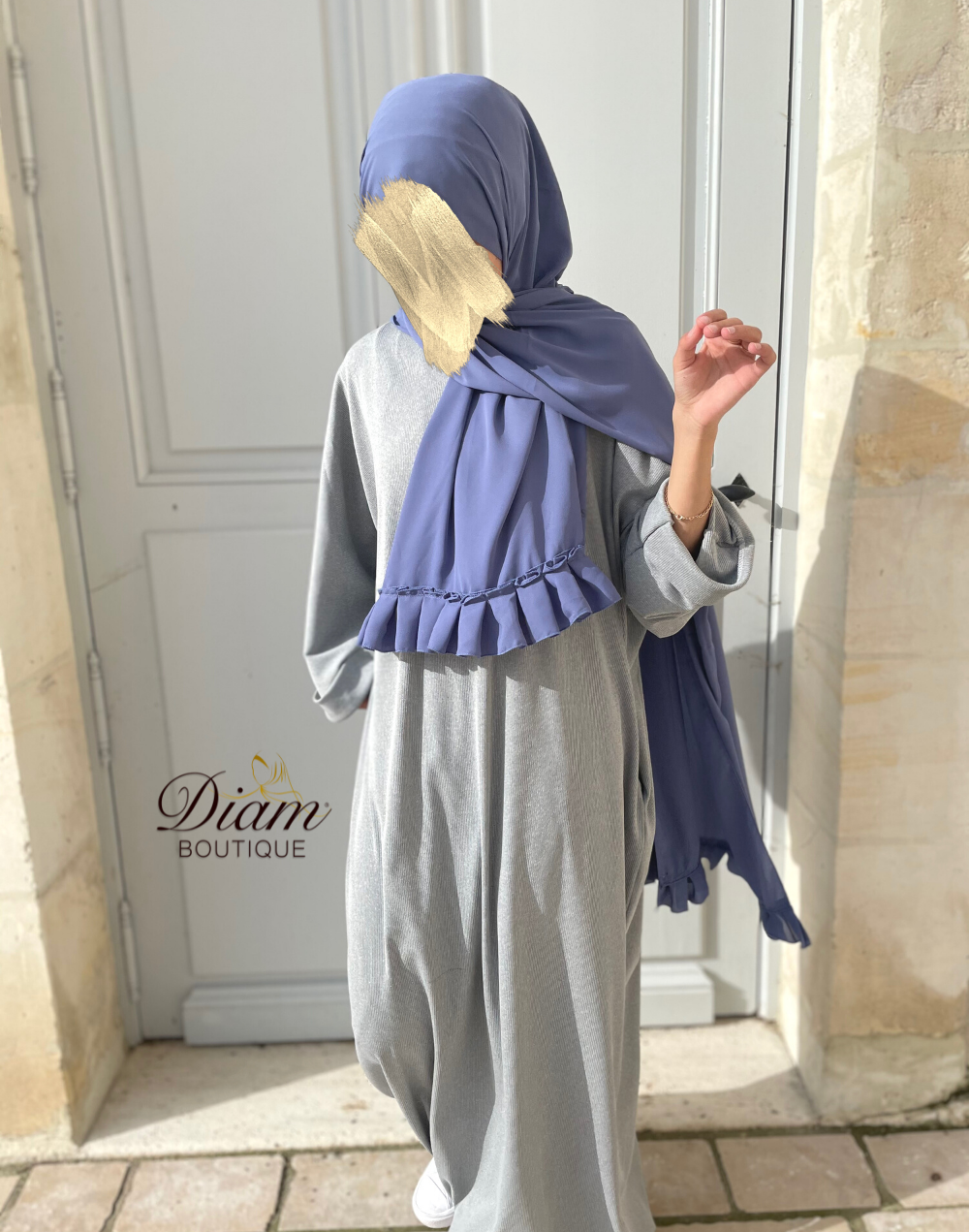 ABAYA EYA GRISE