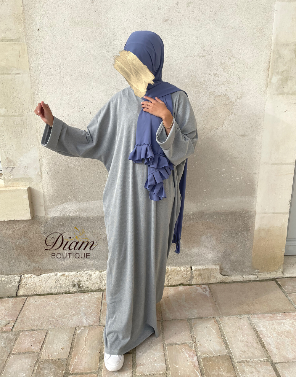 ABAYA EYA GRISE