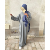 ABAYA EYA GRISE