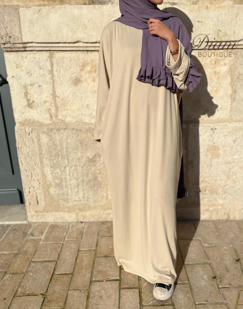 ABAYA EYA BEIGE