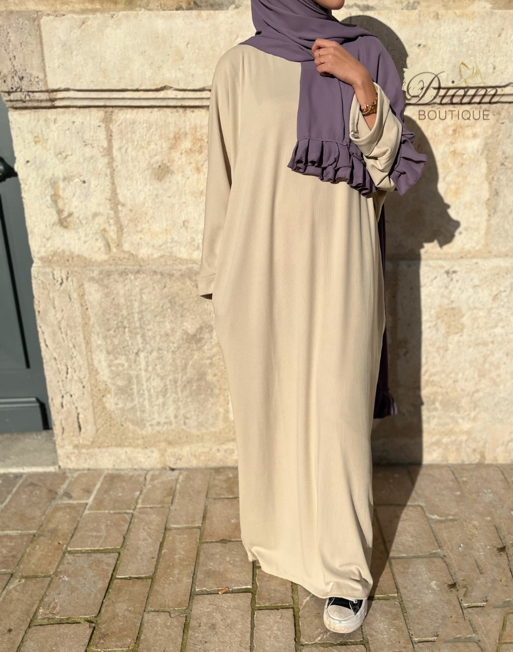 ABAYA EYA BEIGE