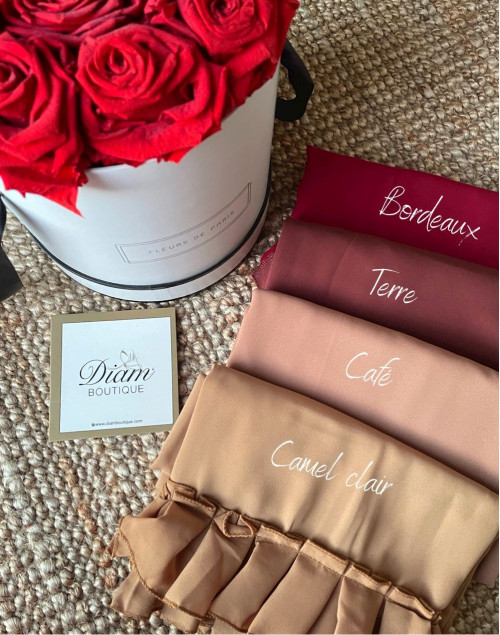 HIJAB FROUFROU CRÊPE LUXE SEDEF