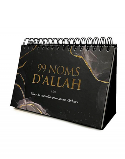 99 NOMS D'ALLAH CALENDRIER NOIR