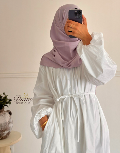 copy of ROBE NOUR BLANCHE